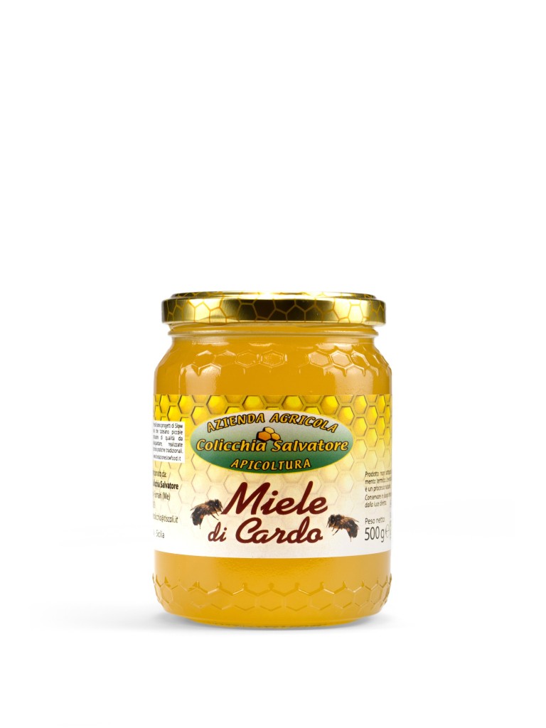 Miele di Cardo di Ape Nera Sicula 500 g - Slow Food