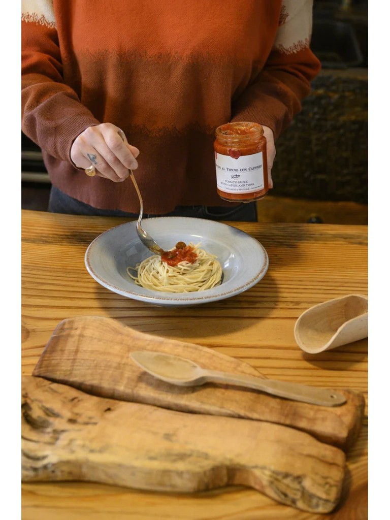 Sugo al tonno con capperi 290gr – Frantoi Cutrera - Segreti di Sicilia