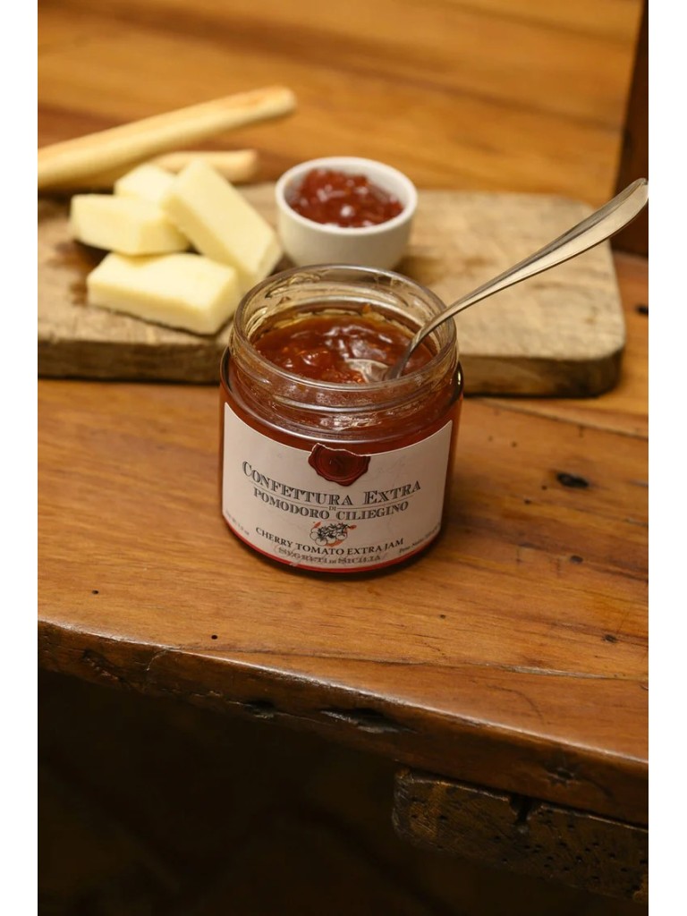 Confettura Extra di Pomodoro Ciliegino Siciliano 225g - Frantoi Cutrera - Segreti di Sicilia