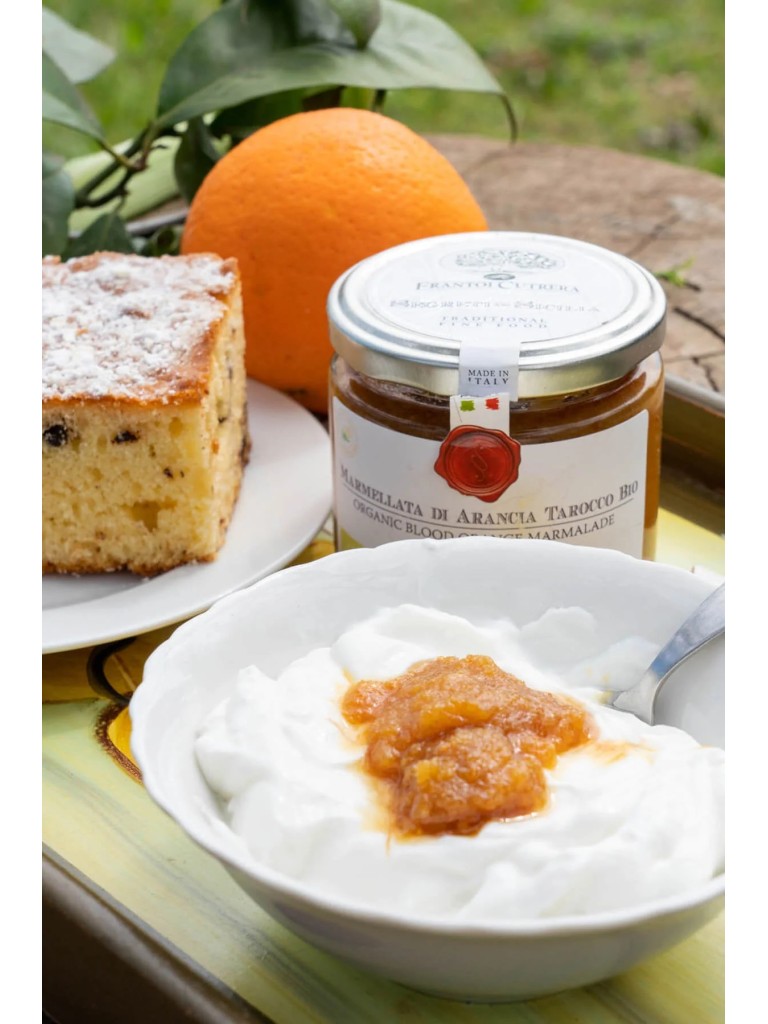 Marmellata di Arancia Tarocco BIO Siciliano BIO 225g - Frantoi Cutrera - Segreti di Sicilia