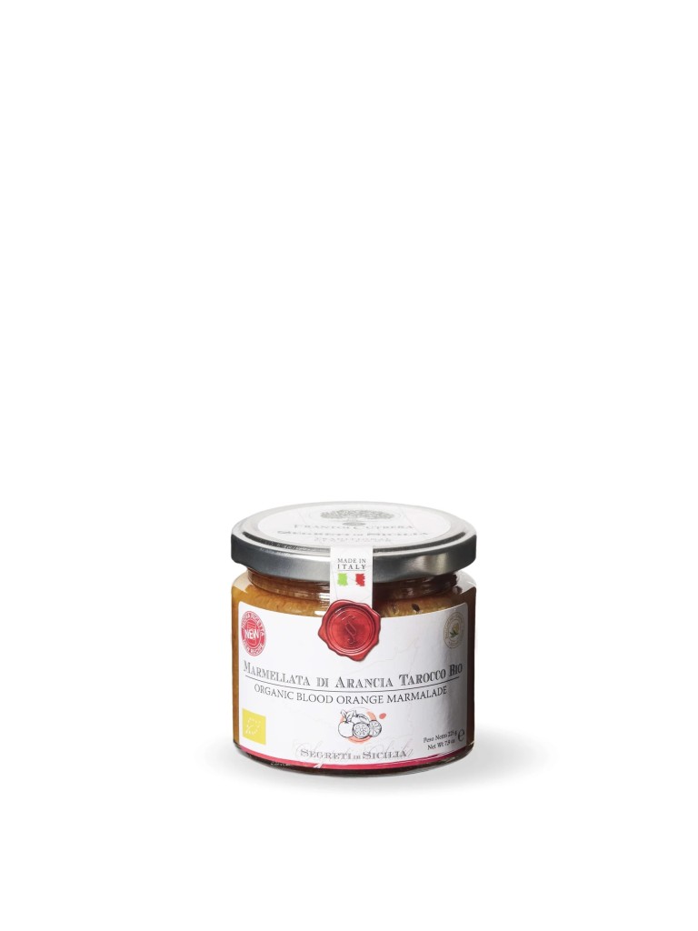 Marmellata di Arancia Tarocco BIO Siciliano BIO 225g - Frantoi Cutrera - Segreti di Sicilia