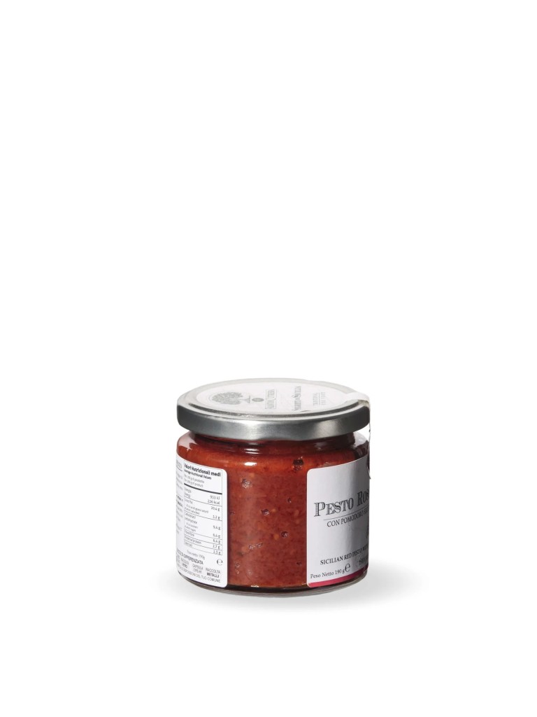 Pesto Rosso Capuliatu 190g – Frantoi Cutrera - Segreti di Sicilia