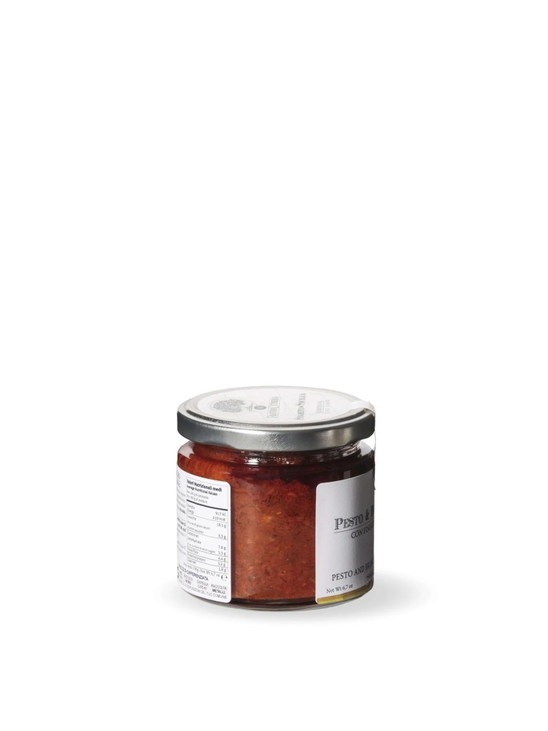 Pesto e bruschetta ibleo 190g – Frantoi Cutrera - Segreti di Sicilia