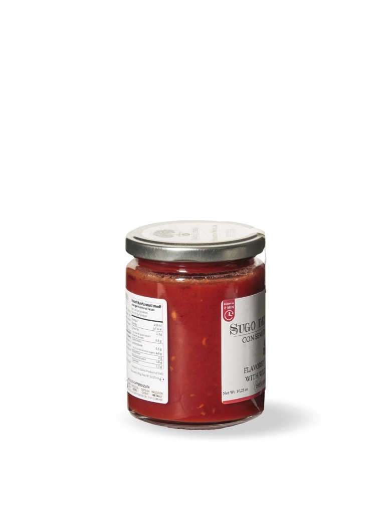 Sugo del contadino con semi di finocchietto 290g - Frantoi Cutrera - Segreti di Sicilia