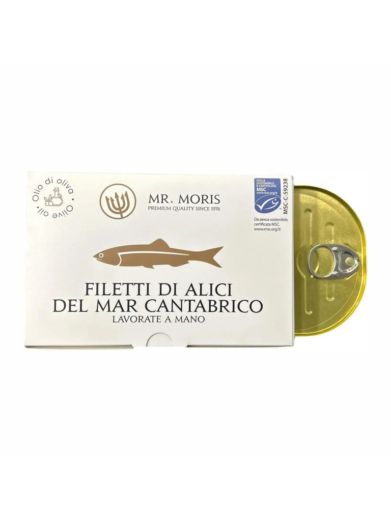 Filetti di Alici del Mar Cantabrico Kosher Premium Quality 120g