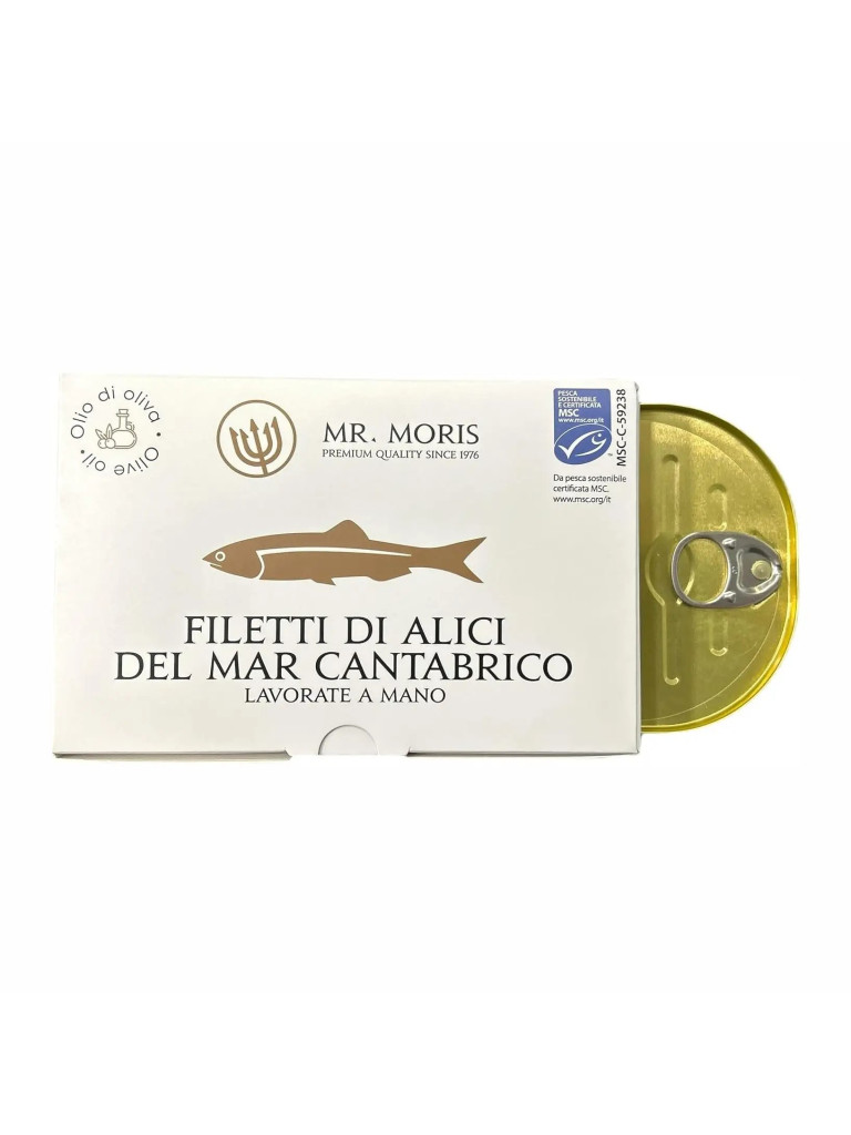 Filetti di Alici del Mar Cantabrico Kosher Premium Quality 120g