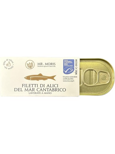 Filetti di Alici del Mar Cantabrico Kosher Premium Quality 50g