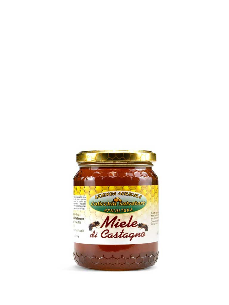 Miele di Castagno di Ape Nera Sicula 250 g - Slow Food