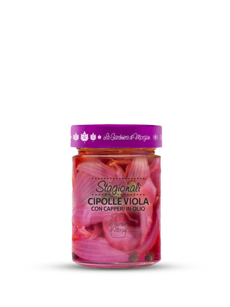 Le Cipolle Viola con i Capperi 310ml