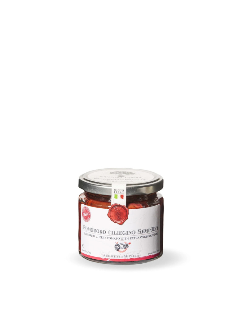 Pomodoro ciliegino semi-dry 190g - Frantoi Cutrera - Segreti di Sicilia