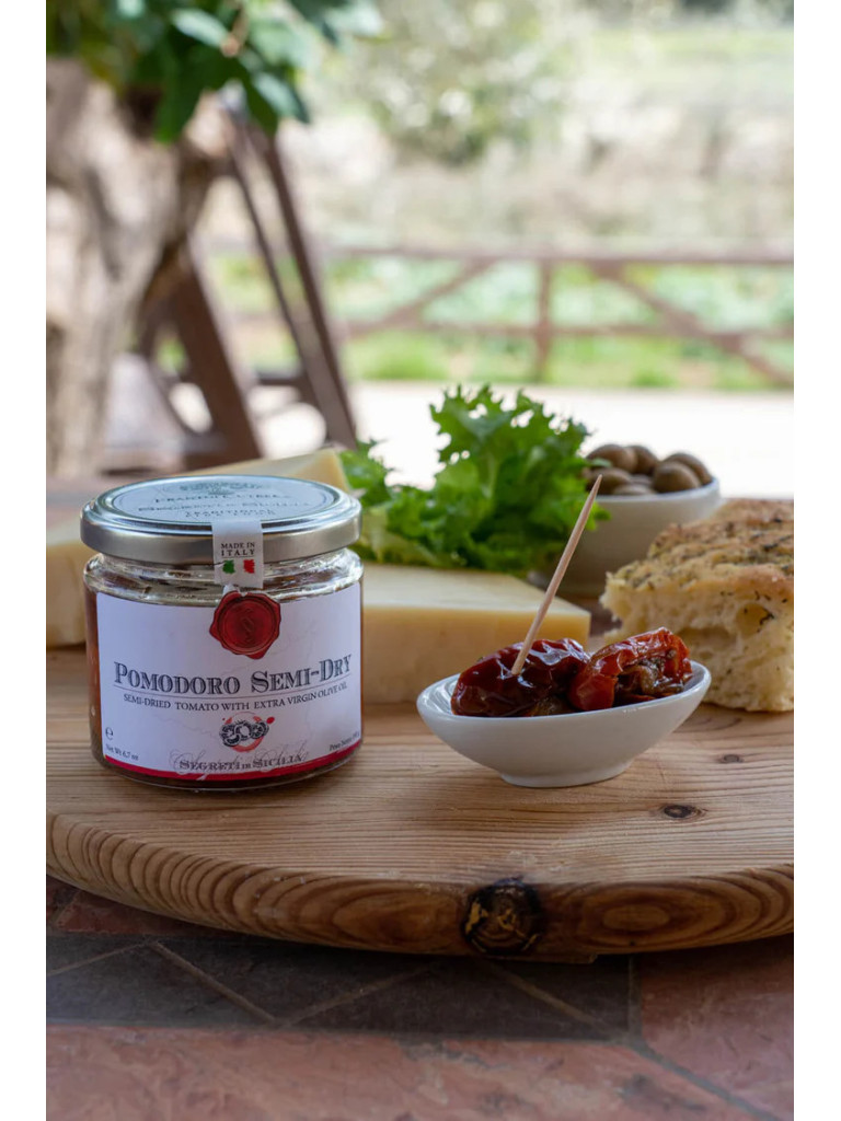Pomodoro ciliegino semi-dry 190g - Frantoi Cutrera - Segreti di Sicilia