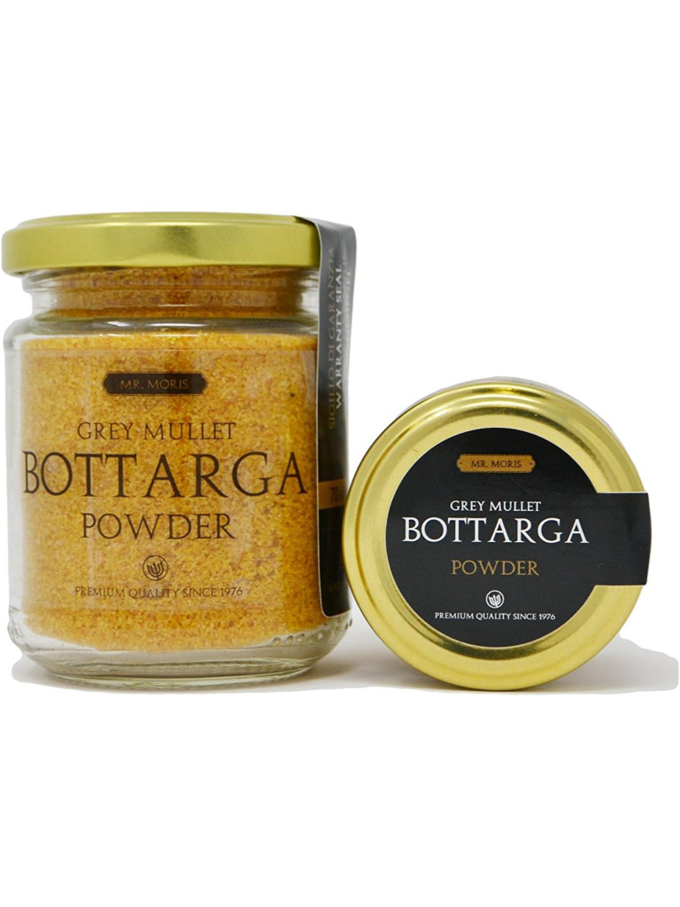 Bottarga di Muggine grattugiata premium in Vaso Kosher 50g